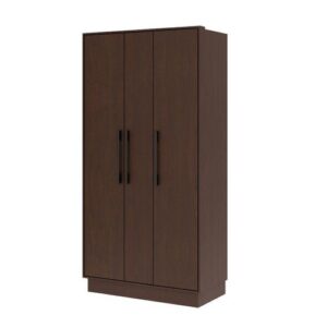 Wardrobe 3Door - Brown