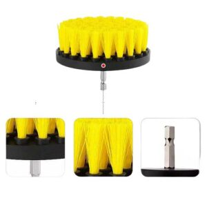 3 Pieces Brush Scrubber Replacement - Yellow
