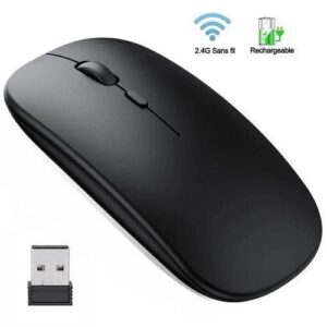 General 2.4G Optical Wireless Mouse Rechargeable Slim Game Mice