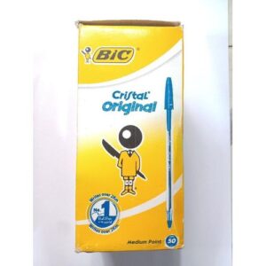 Bic Cristal Blue Pen - 50pcs