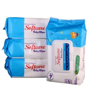 Softcare 4 Set of Baby Wipes - 320 counts